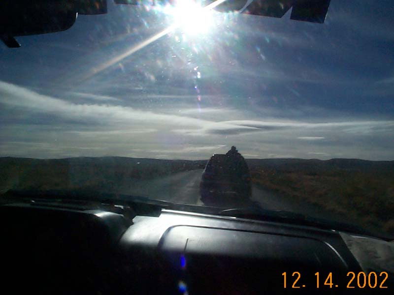 FrancisTakingPicsFromSunroof